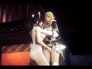 Uncensored Hentai 3D - Maid Sex with 2 Boys and 1 Girl - Japanese Asian Manga Anime Film Game Porn