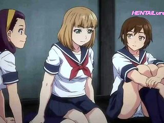 Teacher Students Taken by Villagers in a Dark Forest Ritual Super Hot HENTAI