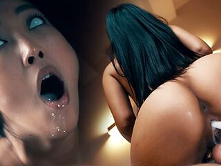 Babe dirt with exquisite Tommy Gold and Emiri Momota from Parasited