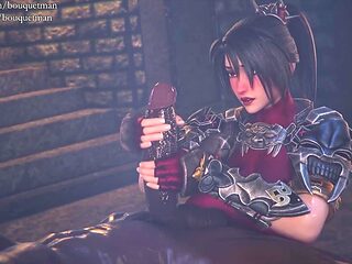 Taki taking bbc soul calibur