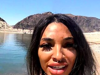 Amateur wild chick solo masturbation