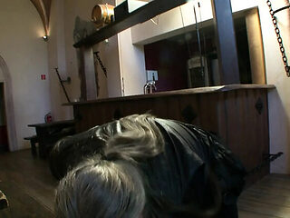 German BDSM Punishment: Slapping & Piss in the Shower