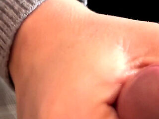 Horny Girl Plays with Cock in Fast Food Restaurant - Risky Public Blowjob:p