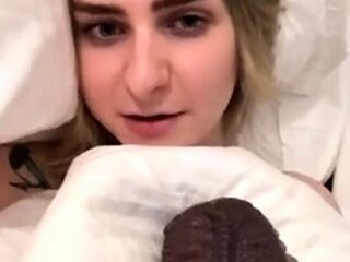 Aoife Bee Flashing Tits From The Bed