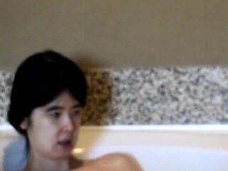 Asian Beauty Takes a Bubble Bath Starring Alexandria Wu