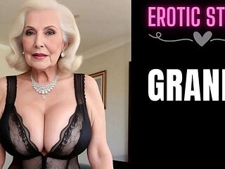 Mature Step-Grandmother's X-Rated Film - Part 1