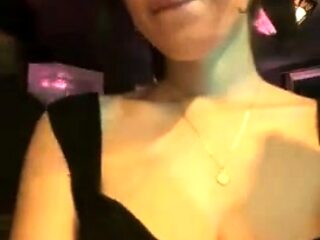 Busty brunette anal solo masturbation