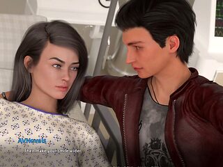 Busty blonde with big natural tits and a hot ass exploring her first experiences