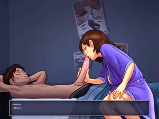 SummerTimeSaga porn animation - all sex scenes with Debbie WITHOUT VOICE PORN GAME