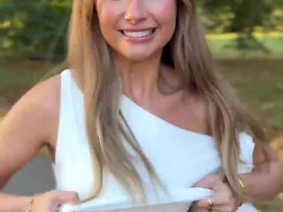 A Day In London with Slim Blonde Cutie Lily Phillips + Hot Blowjob Bonus At Mr Lucky Life