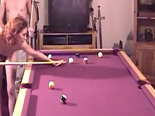 Redhead's playful loss ignites a vintage, intimate sensual encounter