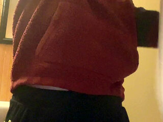 Tiny Nature Tit Hana so Nice Her in Bathroom Finish Shower