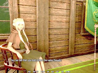 Big titted milf with purple hair goes on a wild space adventure in this animated hentai