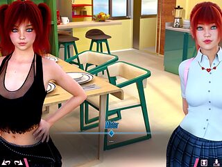 Let's dive into a POV porn game with some double homework fun