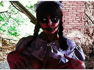 Halloween 2025 Scary : Ghost Waitress Vs Labor Inspector - Sexo Duro