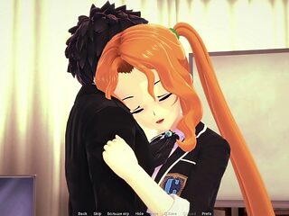 Let's play with an anime twist and an internal cumshot