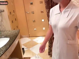 Her Professional Composure Didn't Last Long: the Beauty Nurse Who Couldn't Hide Her Desires - 1