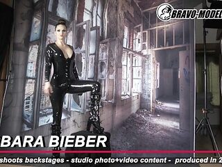 Sex hungry Barbara's studio action