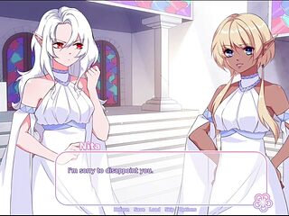 Visual hentai, elf hentai, big boobs