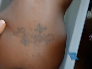 Black Girl Suck White Cock and Fucked Doggystyle