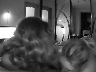 Amateur slut in hardcore threesome