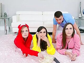 Movie Night Slumber Party