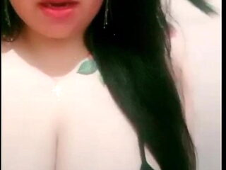 Asian hot babe sho her big boobs big tits on live cam