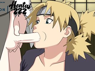 Temari Swallows Neji's Cock (naruto Hentai)