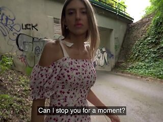 Adorable girl has her wet hole BLASTED by a guy in POV