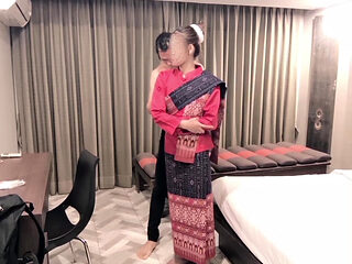 Behind the scene Thai E-san dress
