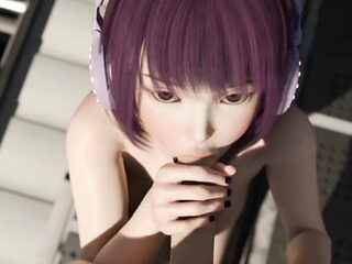 Cute Girl Seduced by a Boy in 3D-3d Story