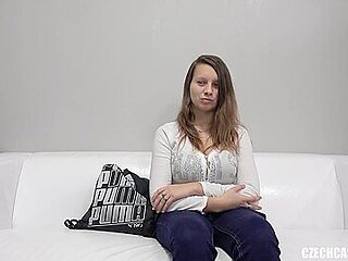 Czech College Girl Sandra Auditions