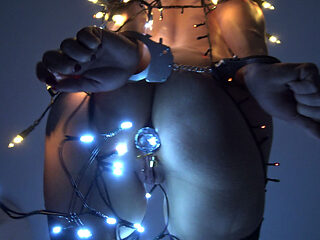 My Very Own Submissive and Fuckable Christmas Tree Gets Creampied!