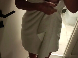 All Wet and Horny After Shower, Your Actions?