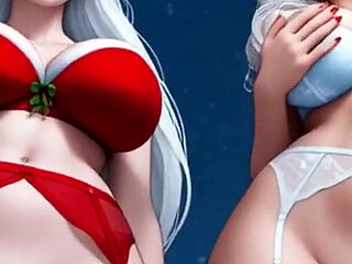 Santa Claus Sexy Pose NSFW Version (ai Animation)