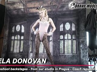 Ariela's blonde sex by Bravo Models