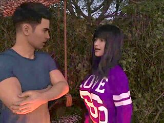 Dusklight Manor adventure with a mix of big booties and small boobs