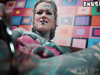 Pink Corset Anal Slut Steel Toy Deep Fucking & Magic Wand Squirting Orgasm