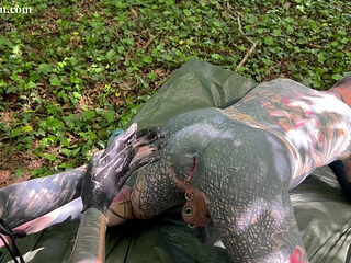 Forest Pegging & Fisting _mistress Lunatika