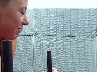 Two Curvy MILF's Armwrestling at the Gym