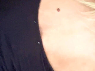 Blonde Slut!! a Quickie Just off the Road!!