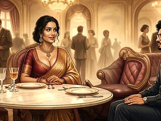 Handsome Indian Guy Doggystyle Fuck with Big Ass Aunty - Anal & Blowjob