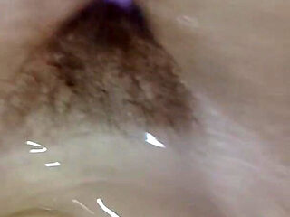 Hairy Body Explorer in the Bathroom