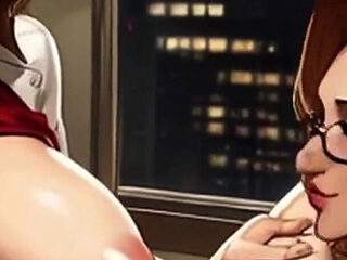 Spicy Toons: Milky MILFs Go to Work