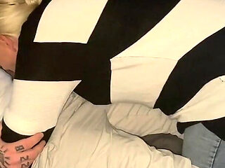 Hot Foreplay Quickie Blowjob Masturbation Satisfyer Wet Pussy Hard Cock Orgasm Cumshot Couple Couch Amateur