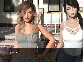 Big boobs, pc gameplay, big natural tits