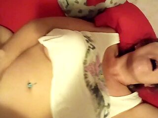 Big clitoris, tetas grandes, follando