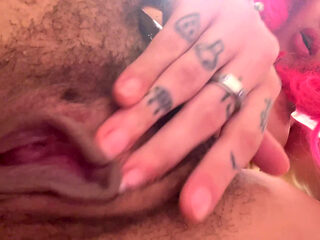 Hospital POV Masturbation Hairy Pussy Rubbing Scar Fetish