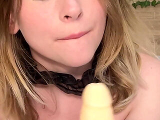 Harlequin Pixie Bed Mischief - Fabric Tease to Greedy Dildo Worship