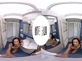 Horny couple blowjob and fucked: Doggy, Cowgirl  Vr VR Porn